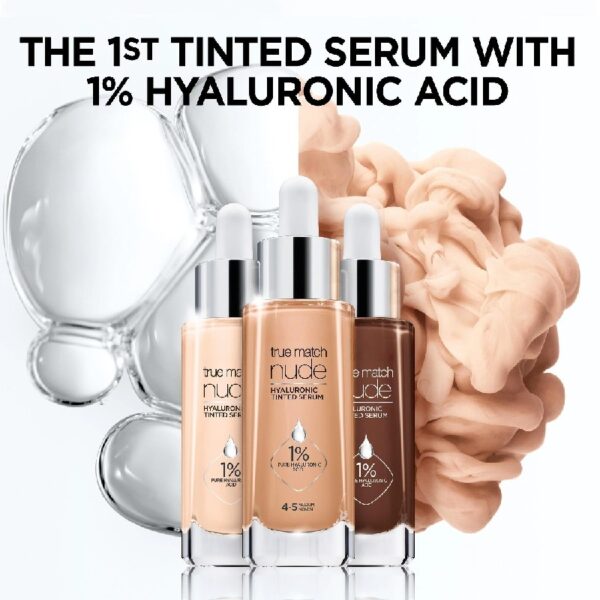 (2 pack) True Match Serum Foundation Makeup, 4.5-5.5 Rich Medium, 1 fl oz
