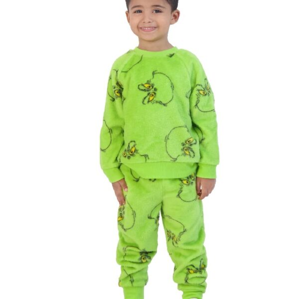 The Grinch Toddler Printed Sweatshirt and Jogger Set, Sizes 2T-5T