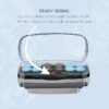Professional Jumbo and Super-Jumbo Ceramic Hot Hair Rollers, 12 Piece Set, Blue