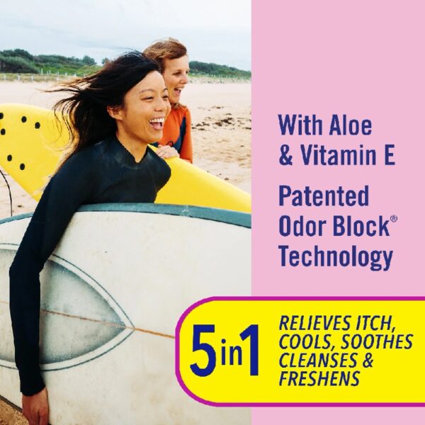 (6 pack) Anti-Itch Medicated Wipes, Maximum Strength for Instant Relief, 12 Count, Unscented