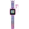 Kids Smartwatch & Earbuds Set: Purple Gradient Glitter