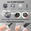 Head Shaver for Bald Men, Magnetic Electric Razor for Men, IPX7 Waterproof Rechargeable Shaver