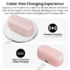 T12 in-Ear Wireless Earbuds Bluetooth 5.3 Headphones with 32EQ Mode,Stereo Bass Bluetooth Earbuds with ENC Noise Cancelling Mic,55H Play,IPX8 Waterproof,Wireless Charging for Home,Sports,Travel