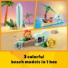 Creator 3 in 1 Tropical Ukulele Instrument Toy, Transforms from Ukulele to Surfboard Toy to Dolphin Toy, Sea Animal Toy, Beach-Themed Birthday Gift Idea for Girls and Boys Ages 8 and Up, 31156