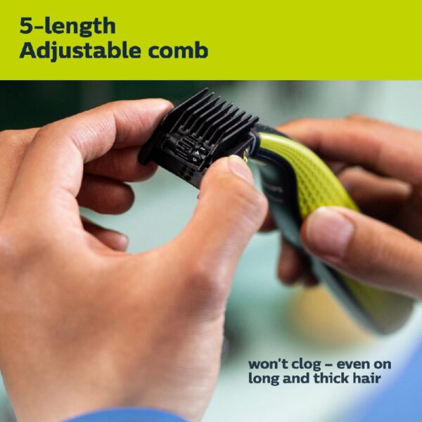 Oneblade 360 Face Hybrid Electric Trimmer and Shaver, QP2724/70