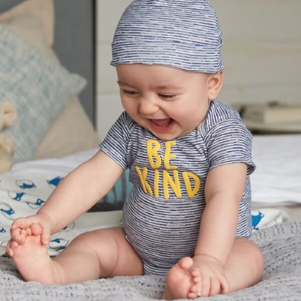 Baby Boy Short Sleeves Onesies Bodysuits, 8-Pack, Sizes Newborn-12M