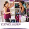 Incontinence Pads, Maximum Absorbency, Long, 84 Count