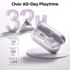 Bluetooth Wireless Earbuds, Comfortable Clip-On Bluetooth Earbuds, Open Ear Earbuds with Noise Cancellation, IPX5 Waterproof & Touch Control Wireless Headphones for Sport