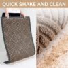Front Door Mat Indoor and Outdoor Welcome Mat Rubber Backing Entrance Mat Easy Clean Patio Mat Heavy Duty Entryway Doormat for Front Back Doors, Laundry Rooms, Mudrooms 24''x35.4'' Brown
