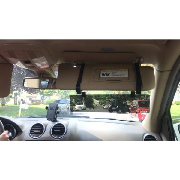 Gray Polarized Sun Visor Extender – Universal Car Visor Attachment 14