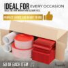 Exquisite 350 Piece Easter Plastic Disposable Party Plates & Dinnerware Combo Set