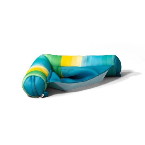 Shaka Sling XL Pool Float, Doubled-Sided Mesh, Quick Draining Fabric, No Inflation Needed, Sweet Shells Berry
