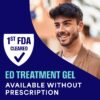 Erectile Dysfunction Treatment Gel, Clinically Proven Topical Gel, 4 Single Use Tubes
