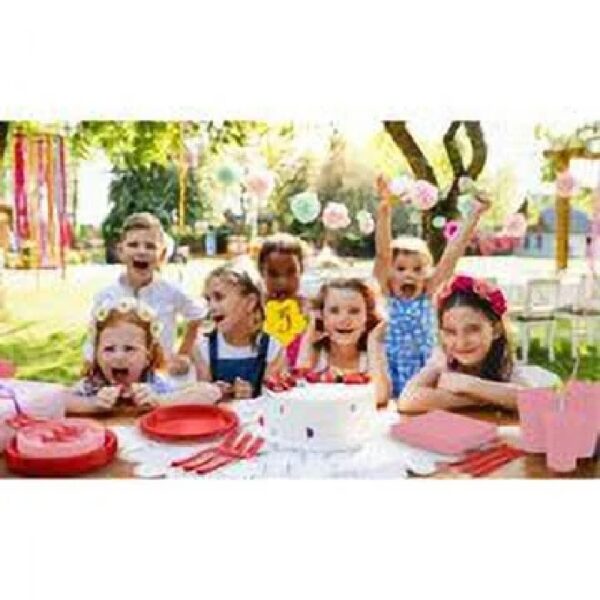 Exquisite 350 Piece Easter Plastic Disposable Party Plates & Dinnerware Combo Set