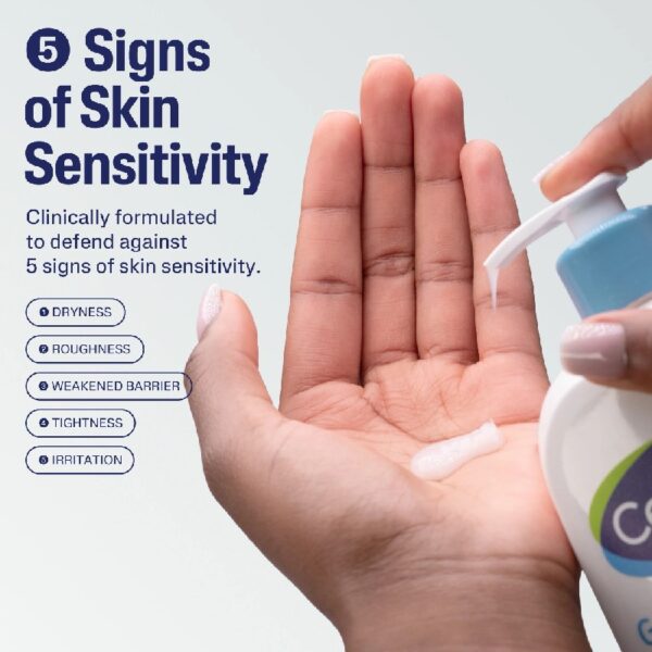 (3 pack) Gentle Skin Cleanser for Dry to Normal Sensitive Skin, 8 oz
