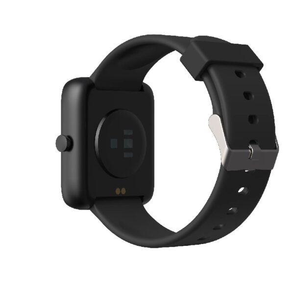 Vibe Lite Smartwatch (Black) with Sleep Monitor/ Notifications/ GPS/ Workout Tracker/ Water Resistant