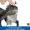 Ultimate Damage Scorpios Rex Dinosaur Toy Figure with Damage, Light & Sound Toy
