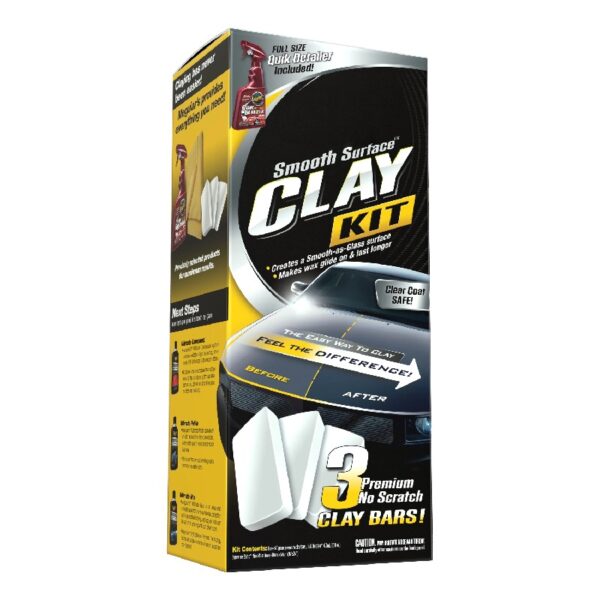 Smooth Surface Clay Kit - Safe and Easy Car Claying for a smooth as Glass Finish, G191700