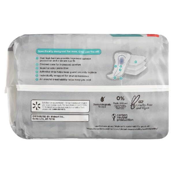 Men’s Guards, Maximum Absorbency, 104 Count (2 x 52 ct)