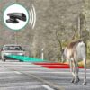 (2 pack) Universal Deer Warning Whistle for Car, Truck, Van, and SUV, 113 Decibels, Black