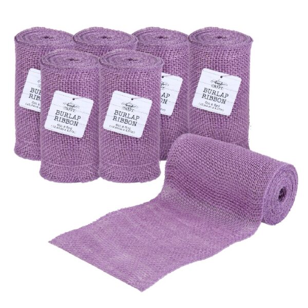 Love, Laugh, Craft Jute Burlap Roll Precut, 6