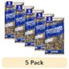 (5 pack) Sunflower & Natural Grains Wild Bird Feed, 5 lb