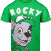 Paw Patrol Chase Marshall Rubble Rocky Toddler Boys 4 Pack T-Shirts Multicolor 4T