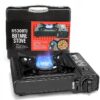 Portable Camping Stove, 1 Burner Butane Gas Stove with Updated Carrying Case