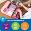 Pretend and Play Calculator Cash Register, Pink Ages 3 and Up