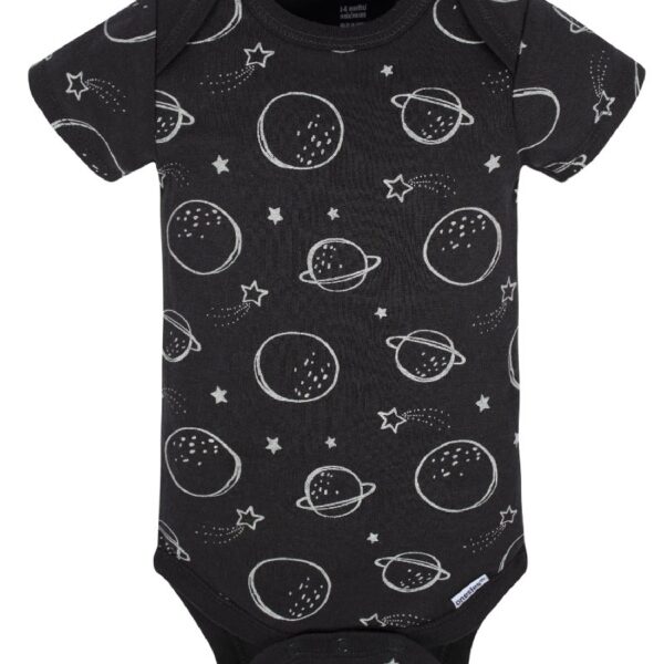 Baby Boy Short Sleeves Onesies Bodysuits, 8-Pack, Sizes Newborn-12M