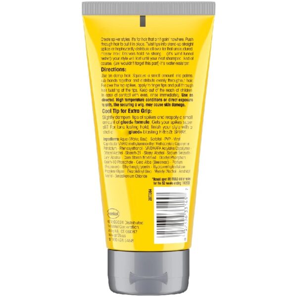 (4 pack) Glued Styling Spiking Hair Gel, 6 oz