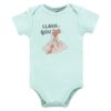 Short Sleeve Bodysuits, 5-Pack, Newborn- 24 Months