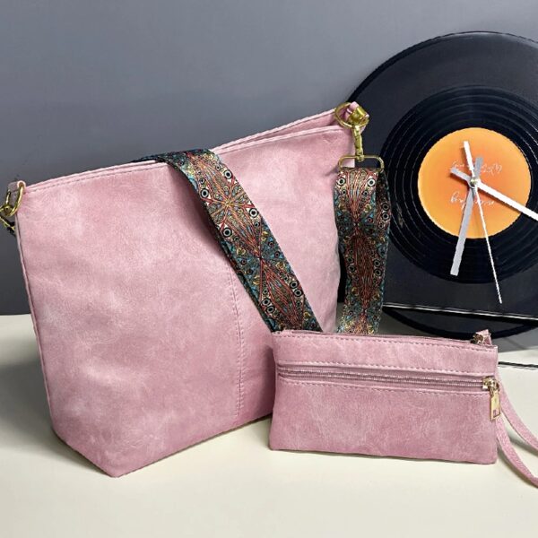Hobo Bags for Women Crossbody Handbags Guitar Strap Shoulder Bucket Bag Vegan Leather Purse Trendy Boho Tote Purses