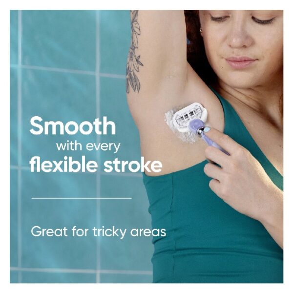 Extra Smooth Contour Women's Razor Blade Refills, 4 Count