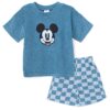 Mickey Mouse Little Boys T-Shirt and Shorts Outfit Set Toddler to Big Kid
