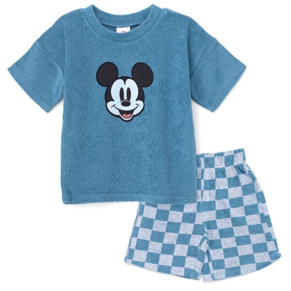 Mickey Mouse Little Boys T-Shirt and Shorts Outfit Set Toddler to Big Kid