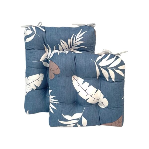 Outdoor Patio Cushion, Rocking Chair Cushion Set, Tufted Pads, Set of Upper and Lower with Ties Pack of 2 (2 Sets) - Back 21