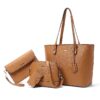 Sendfen Handbags for Women Shoulder Bags Tote Satchel Hobo 4pcs Purse Set
