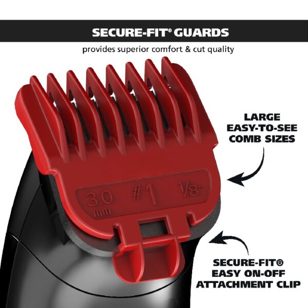Color Pro Cord/Cordless Rechargeable Hair, Beard Trimmer for Men - 9891-100