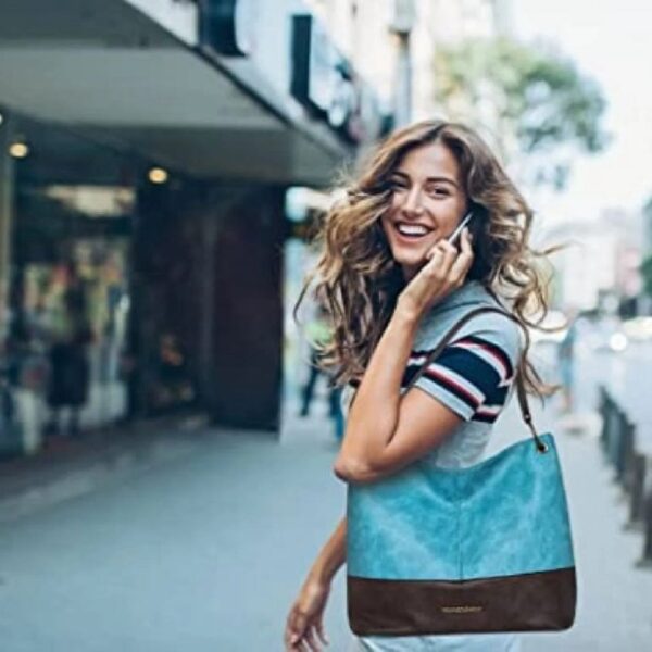 Hobo Bag Purses and Handbags for Women Top Handle Handbags with Zipper
