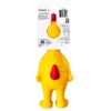 (3 pack)  Life Playful Buddy Tie Dye Chicken Dog Toy, Chew Level 2, with Squeaker.