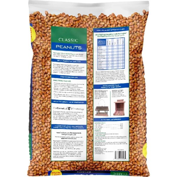 (2 pack) Shelled Peanuts Wildlife and Wild Bird Food, 5 lb. Bag, 1 Pack, Dry