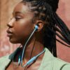 Beats Flex Wireless Earphones Apple W1 Headphone Chip, Blue (Latest Model)