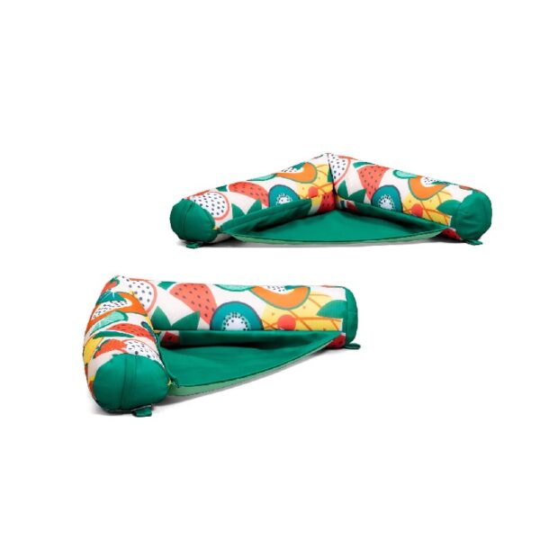 Shaka Sling XL Pool Float, Doubled-Sided Mesh, Quick Draining Fabric, No Inflation Needed, Sweet Shells Berry