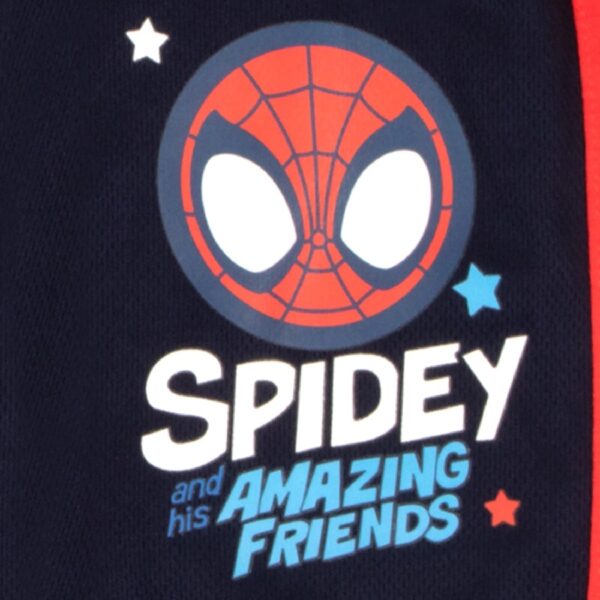 Marvel Spidey and His Amazing Friends 3 Piece Boys Short Set  Short Sleeve Shirt Tank Top and Shorts Set 3 Pack Bundle Set Kids Toddlers  Boys Clothes (Size 3T-8)