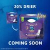 Sensitive Care Extra Coverage Overnight Incontinence Pads for Women, 90 Count