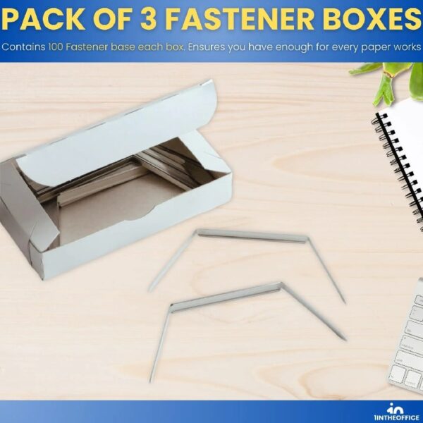 Paper Fasteners, Prong Fasteners, Metal Fasteners, 2 Inch, 2.75