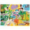 Little Buffalo 8pk Wood Kids Jigsaw Puzzles Plus Storage by