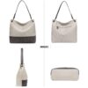 Hobo Bag Purses and Handbags for Women Top Handle Handbags with Zipper