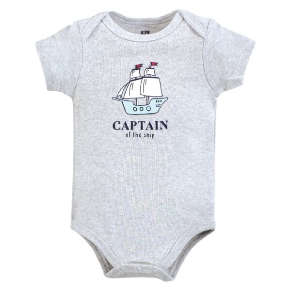 Short Sleeve Bodysuits, 5-Pack, Newborn- 24 Months